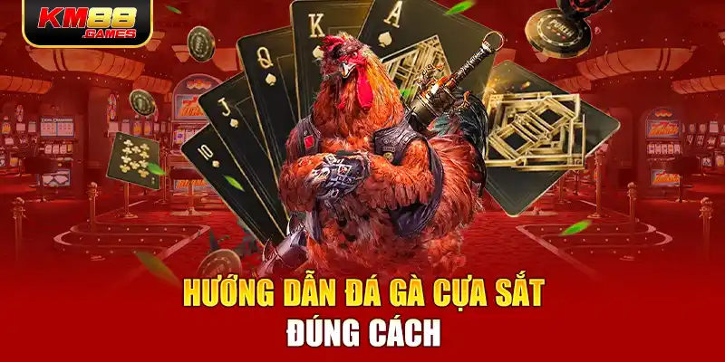 Hướng dẫn đá gà cựa sắt đúng cách